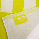 TOWEL-YELLOW&WHITE-FS